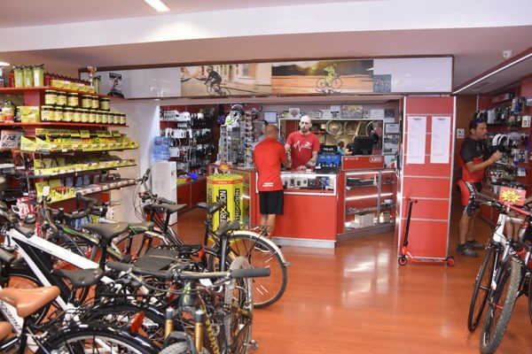 Tienda de bicicletas en Jávea